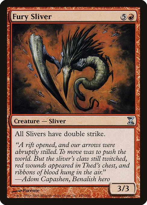 Fury Sliver · Time Spiral 157/301