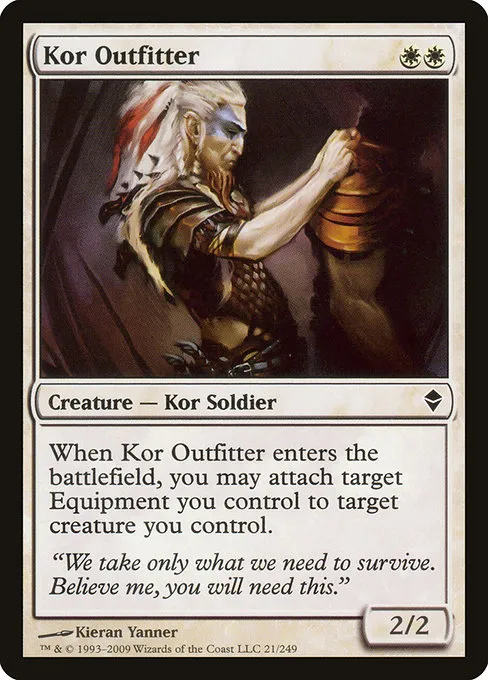 Kor Outfitter · Zendikar 21/269