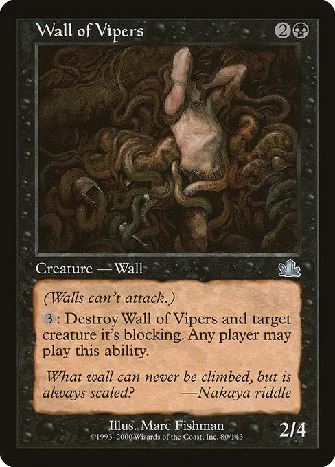 Wall of Vipers · Prophecy 80/144