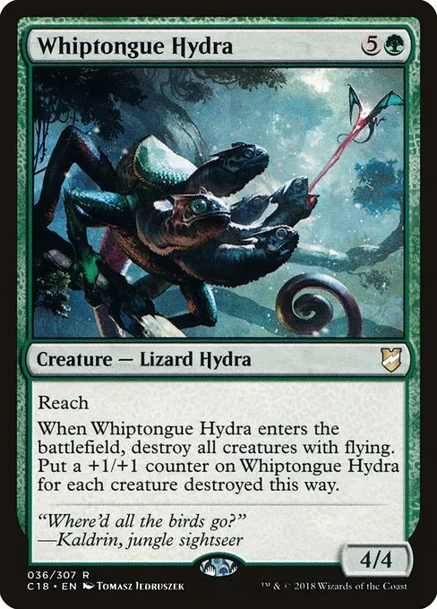 Whiptongue Hydra · Commander 2018 36/307