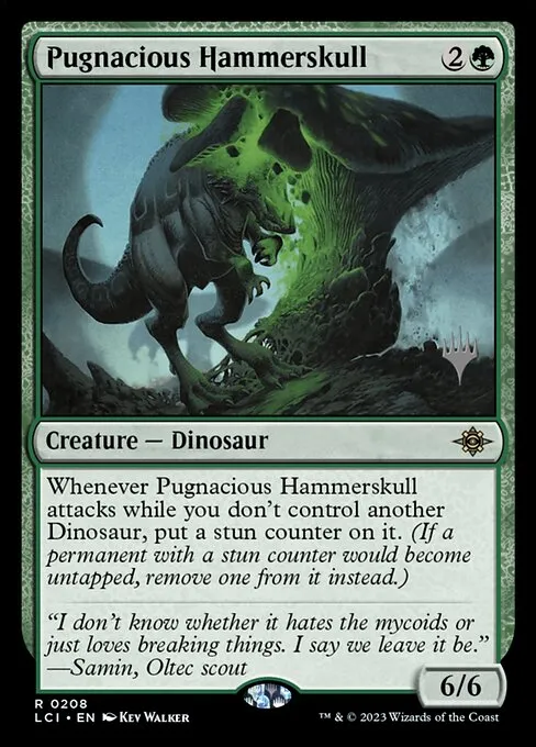 Pugnacious Hammerskull · The Lost Caverns of Ixalan Promos 208p/136