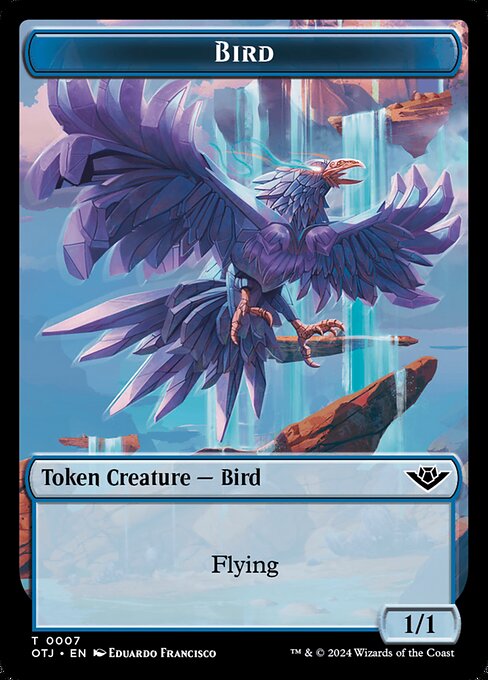 Bird · Outlaws of Thunder Junction Tokens 7/19