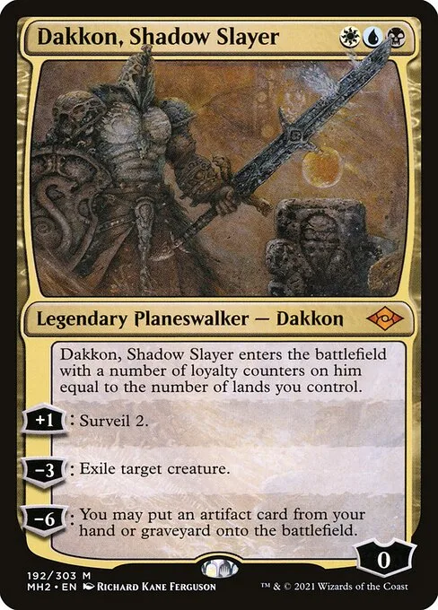 Dakkon, Shadow Slayer · Modern Horizons 2 192/493