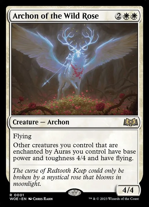 Archon of the Wild Rose · Wilds of Eldraine 1/381