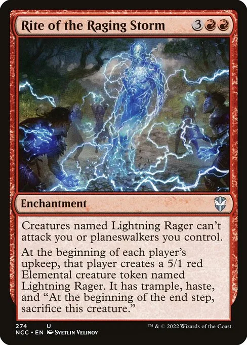 Rite of the Raging Storm · New Capenna Commander 274/447
