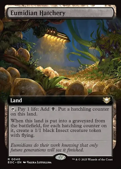 Eumidian Hatchery · Edge of Eternities Commander 40/191