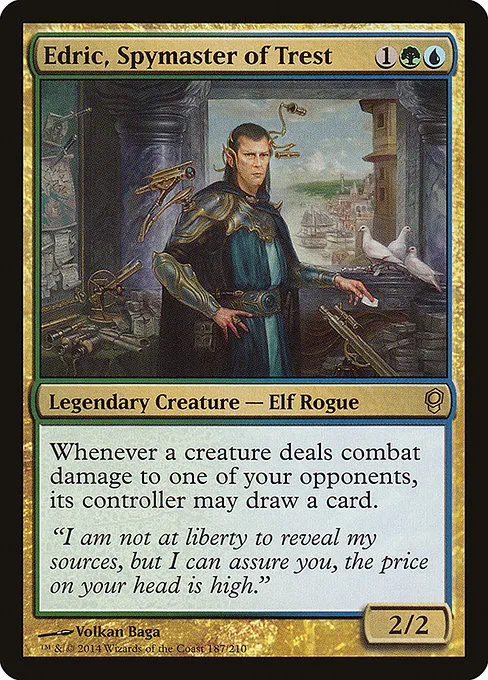 Edric, Spymaster of Trest · Conspiracy 187/210
