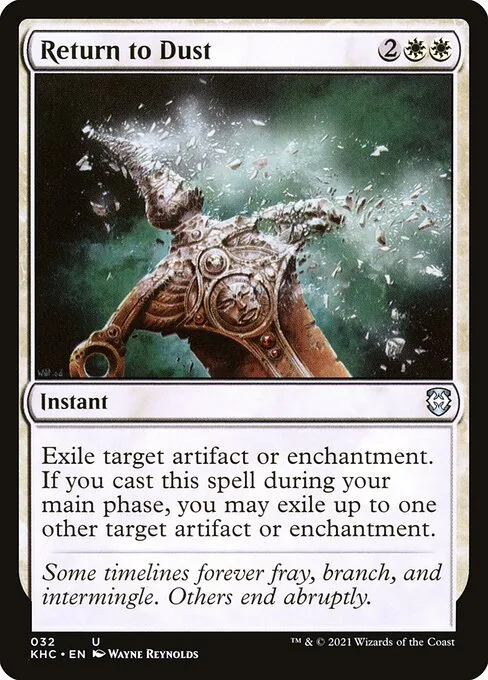 Return to Dust · Kaldheim Commander 32/119