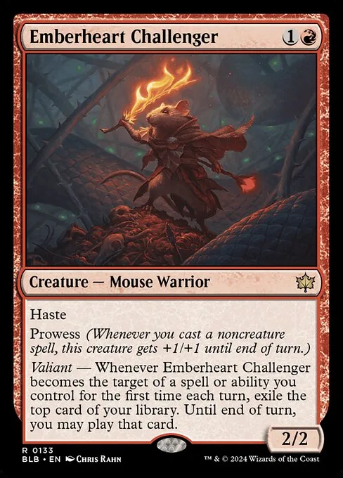 Emberheart Challenger · Bloomburrow 133/398