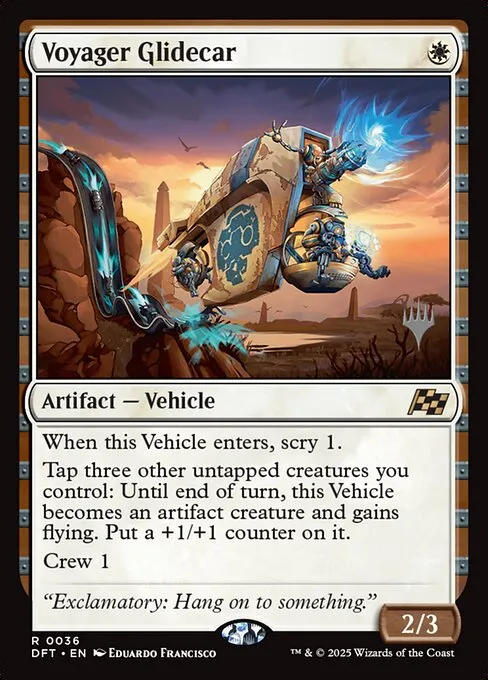 Voyager Glidecar · Aetherdrift Promos 36p/160