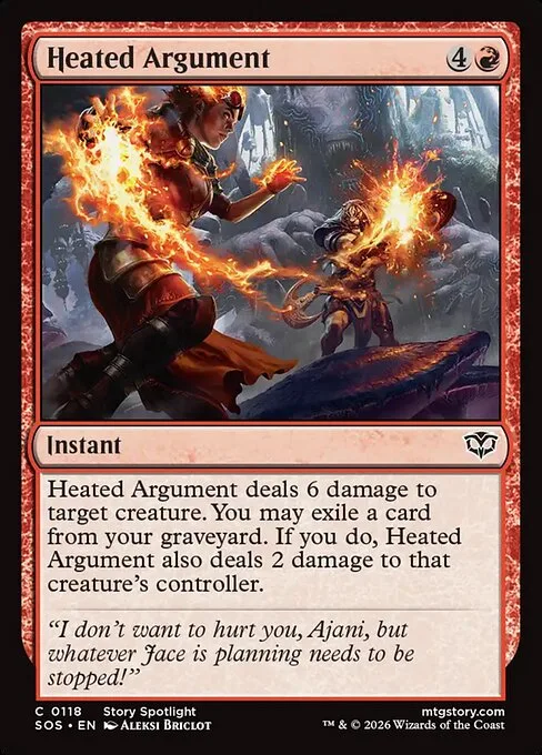 Heated Argument · Secrets of Strixhaven 118/368