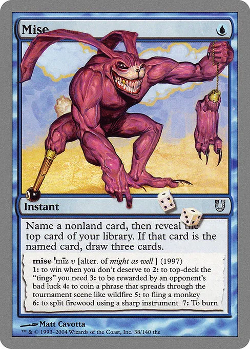 Mise · Unhinged 38/168