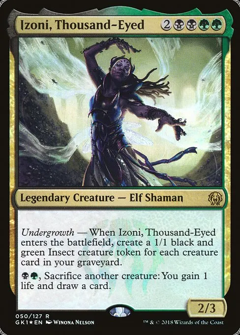Izoni, Thousand-Eyed · GRN Guild Kit 50/127