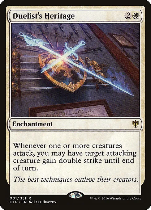 Duelist's Heritage · Commander 2016 1/351