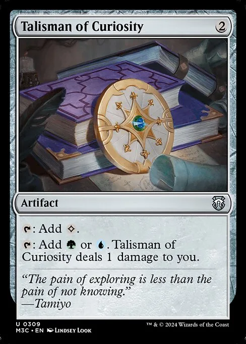 Talisman of Curiosity · Modern Horizons 3 Commander 309/398