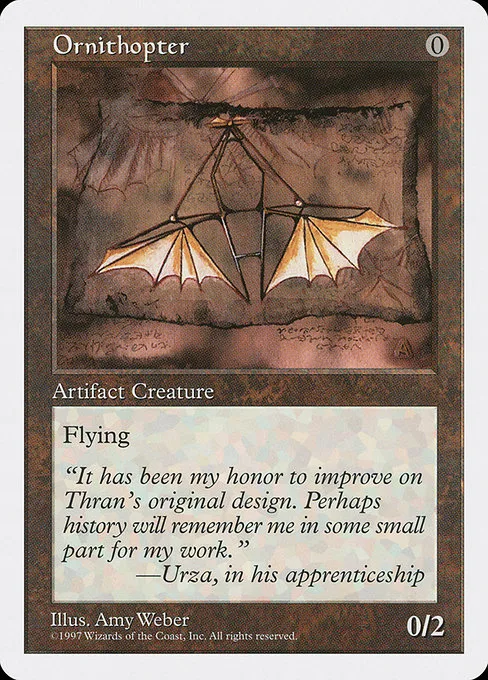 Ornithopter · Fifth Edition 393/460