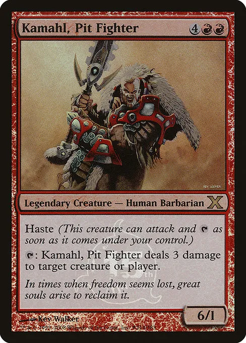 Kamahl, Pit Fighter · 15th Anniversary Cards 2/2