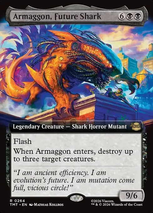 Armaggon, Future Shark · Teenage Mutant Ninja Turtles 264/320