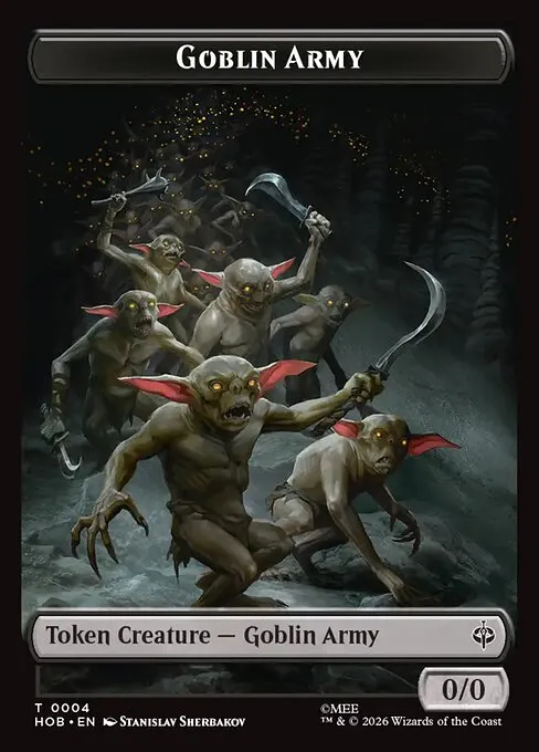 Goblin Army Token · The Hobbit Tokens 4/2