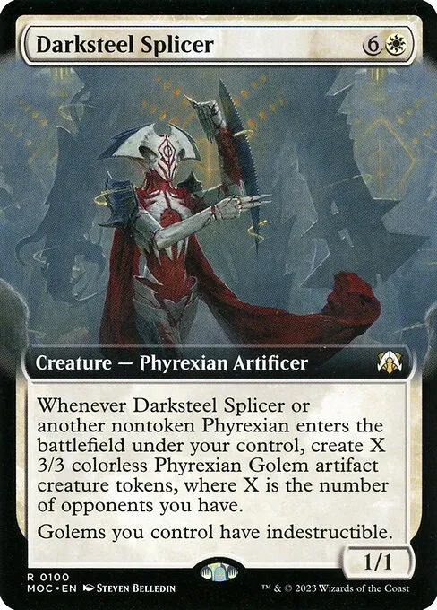 Darksteel Splicer · March of the Machine Commander 100/450