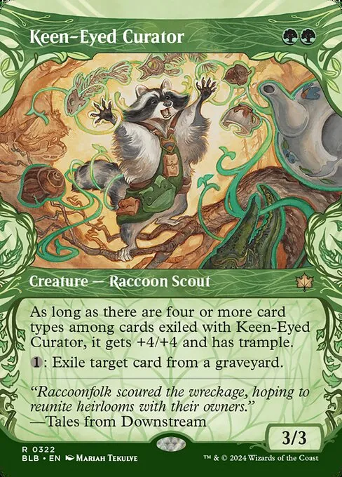Keen-Eyed Curator · Bloomburrow 322/398