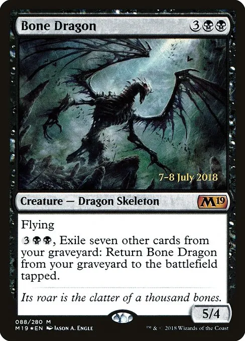 Bone Dragon · Core Set 2019 Promos 88s/95