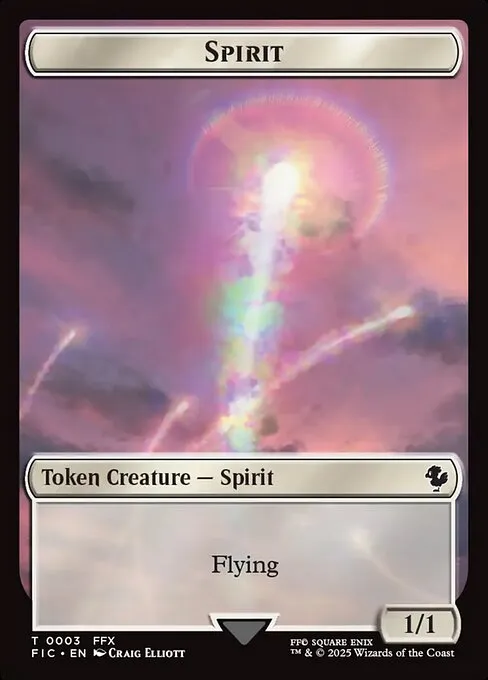 Spirit · Final Fantasy Commander Tokens 3/11