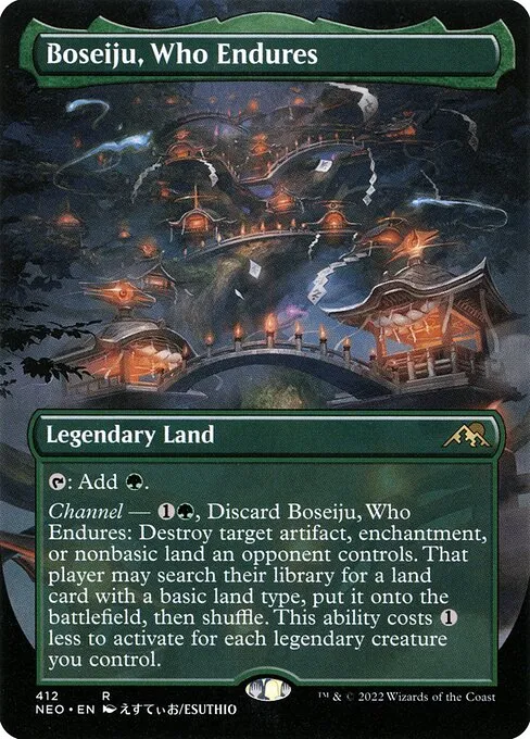 Boseiju, Who Endures · Kamigawa: Neon Dynasty 412/531