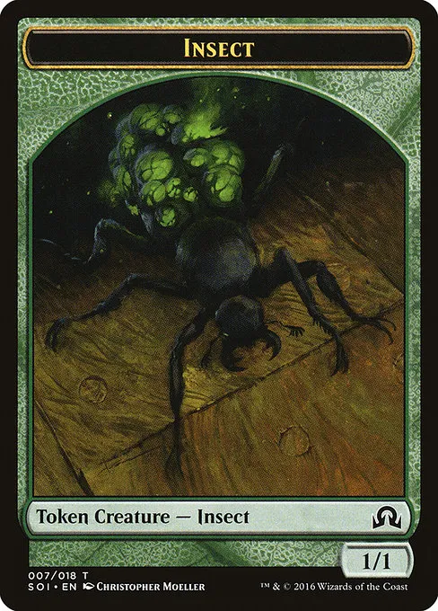 Insect · Shadows over Innistrad Tokens 7/20
