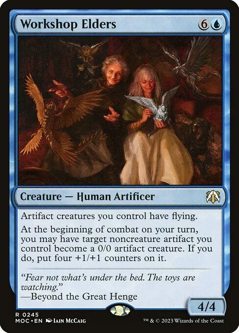 Workshop Elders · March of the Machine Commander 245/450