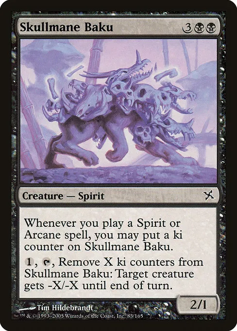 Skullmane Baku · Betrayers of Kamigawa 83/165