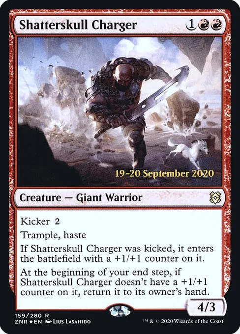 Shatterskull Charger · Zendikar Rising Promos 159s/153