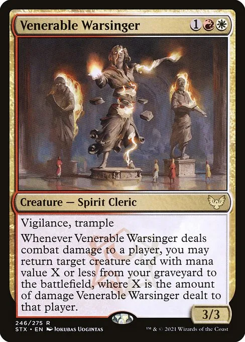 Venerable Warsinger · Strixhaven: School of Mages 246/393
