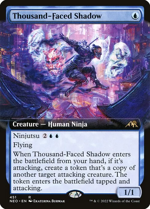 Thousand-Faced Shadow · Kamigawa: Neon Dynasty 451/531