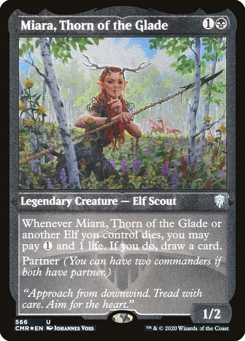 Miara, Thorn of the Glade · Commander Legends 566/718