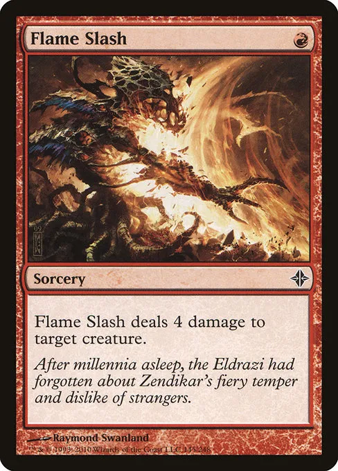 Flame Slash · Rise of the Eldrazi 145/248