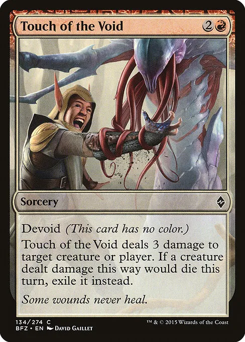 Touch of the Void · Battle for Zendikar 134/299