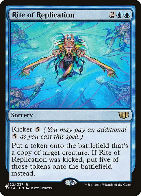 Rite of Replication · The List C14-122/5050