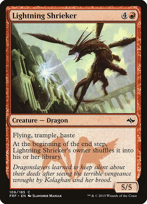 Lightning Shrieker · Fate Reforged 106/191