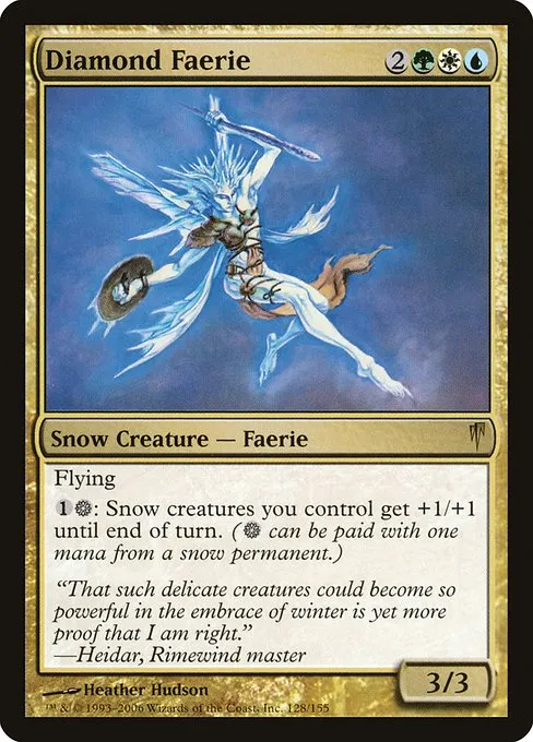 Diamond Faerie · Coldsnap 128/155