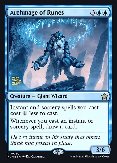 Archmage of Runes · Foundations Promos 30s/106