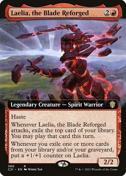 Laelia, the Blade Reforged · Commander 2021 380/409