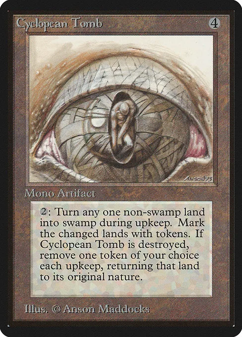 Cyclopean Tomb · Limited Edition Beta 241/302
