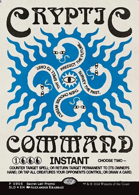 Cryptic Command · Secret Lair Drop 905/2547