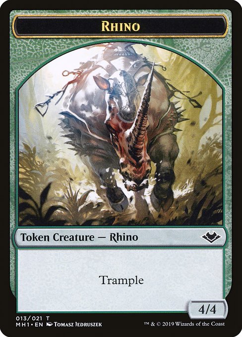 Rhino · Modern Horizons Tokens 13/21