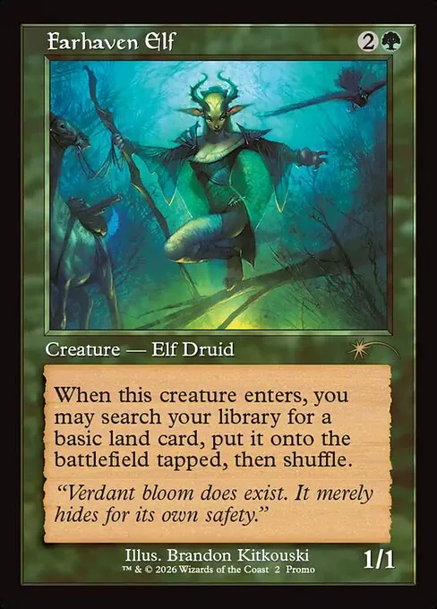 Farhaven Elf · Wizards Play Network 2026 2/13
