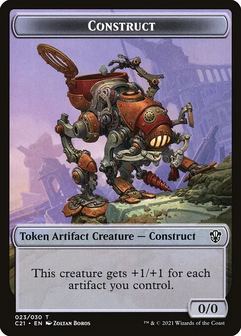 Construct · Commander 2021 Tokens 23/30