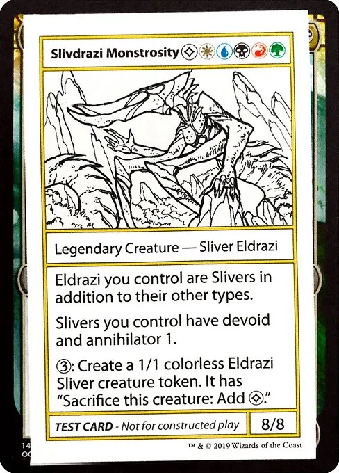 Slivdrazi Monstrosity · Mystery Booster Playtest Cards 2021 102/121