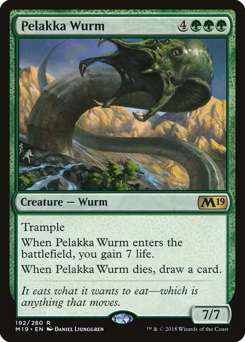 Pelakka Wurm · Core Set 2019 192/314