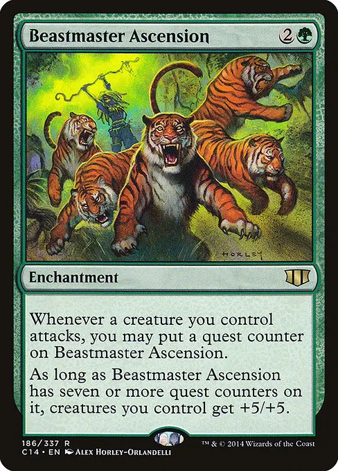 Beastmaster Ascension · Commander 2014 186/337